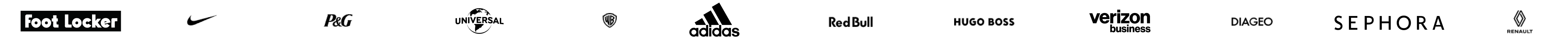 Companies worked with